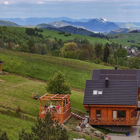 Houten Vakantiewoning "Reisnaarpolen" Royaal Ontbijt, Sauna En Hottub Czarna Góra Kültér fotó