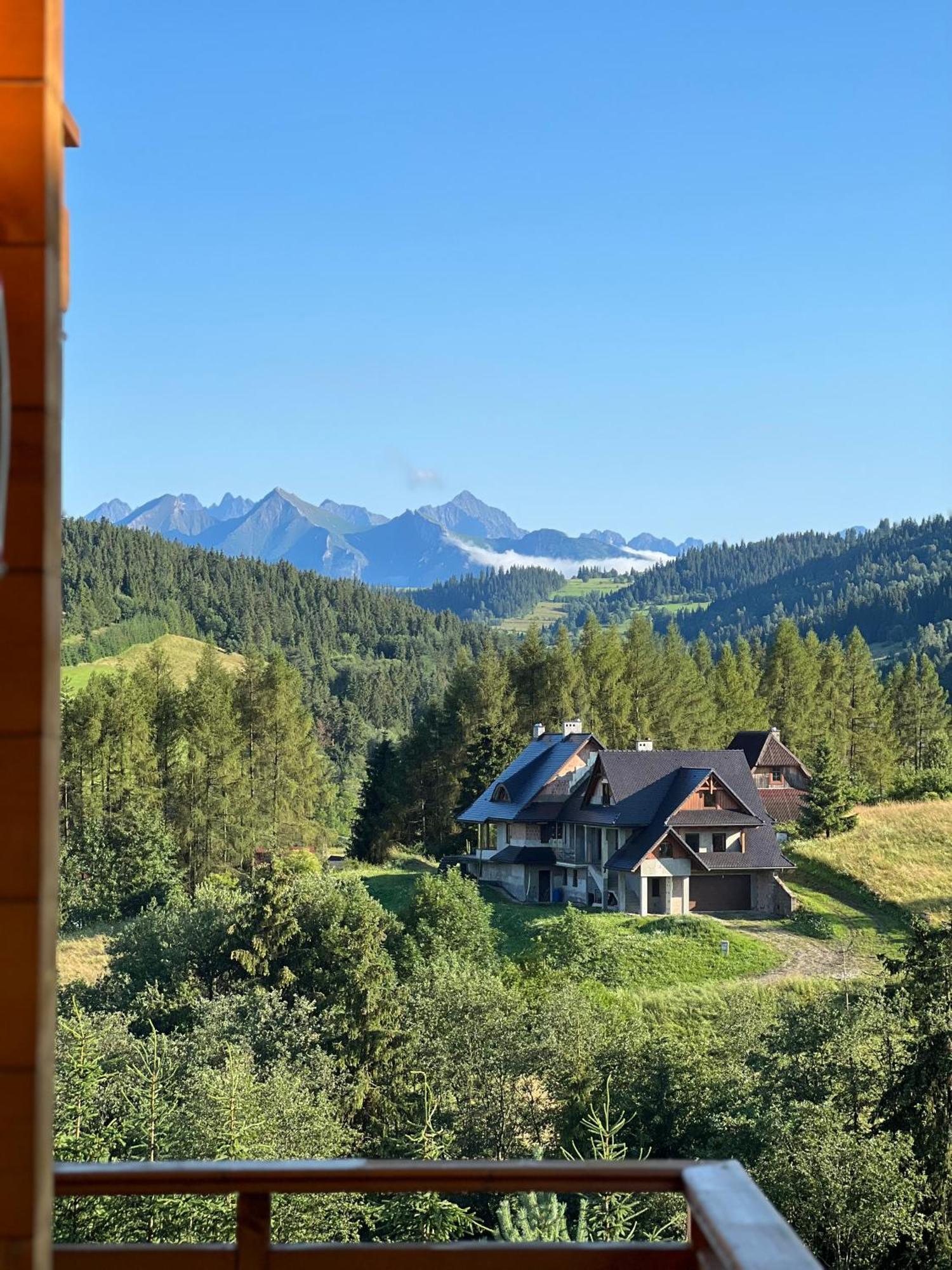Houten Vakantiewoning "Reisnaarpolen" Royaal Ontbijt, Sauna En Hottub Czarna Góra Kültér fotó