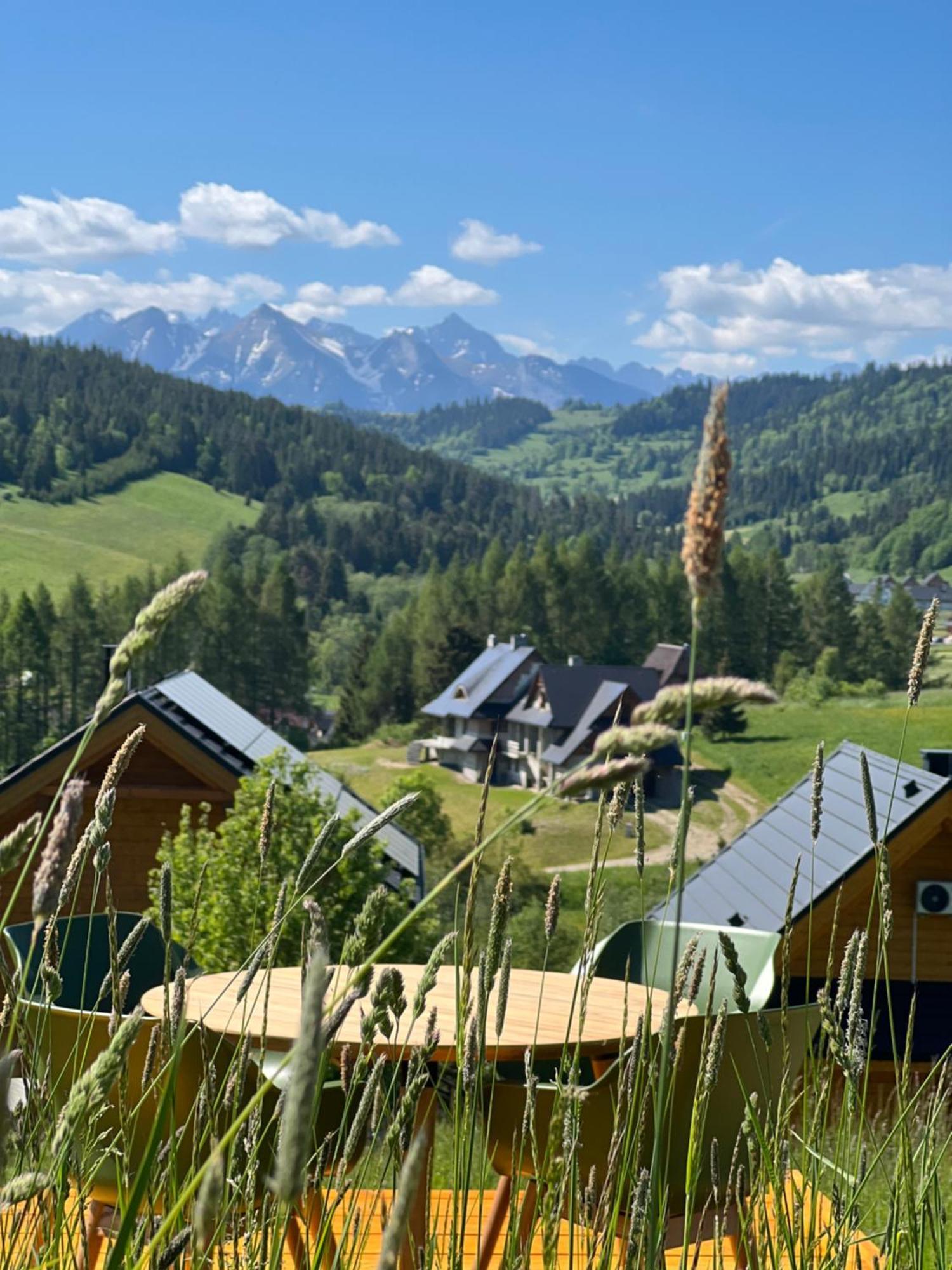 Houten Vakantiewoning "Reisnaarpolen" Royaal Ontbijt, Sauna En Hottub Czarna Góra Kültér fotó